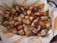 Croutons (15 a 20 minutos)