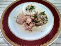Frango ao Riesling (50 a 60 minutos)