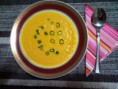 Creme de cenoura aromatizado com gengibre (35 a 40 minutos)