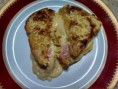 Croque Monsieur (30 minutos + 12 horas marinando)